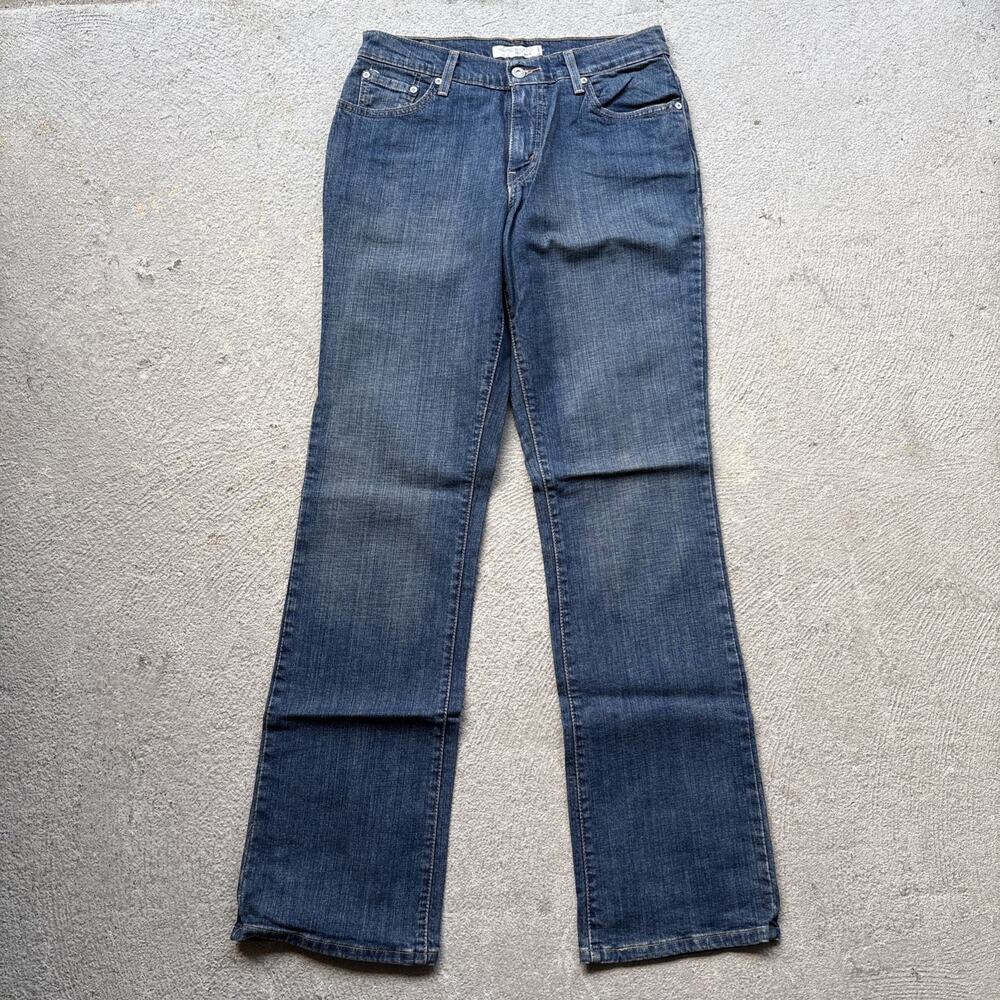 Vintage Y2K Levi's 550 Women’s Denim Jeans Medium Wash Relaxed Boot Cut 8 Long